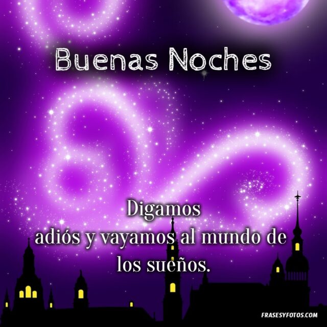 15 Frases e imagenes de Buenas Noches para traerte paz nocturno luna brillos de noche 4