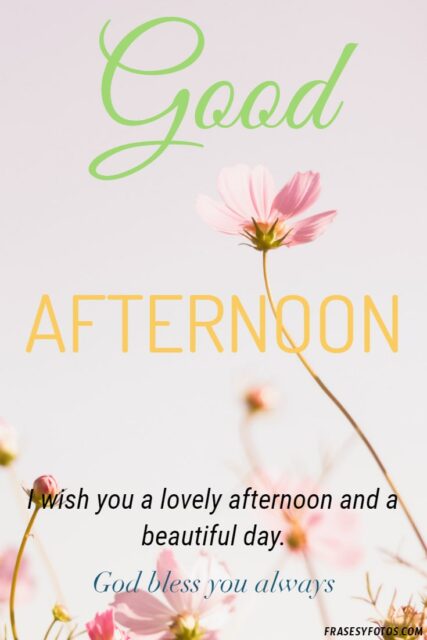 20 Good afternoon quotes images phrases God bless you always 18