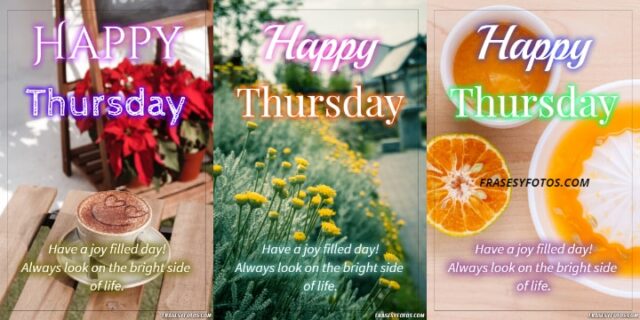 20+ Happy Thursday (Quotes & Messages Images)