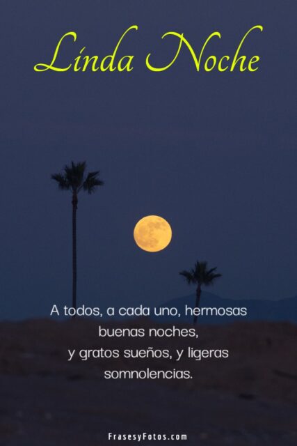 22 Linda noche Frases de buenas noches positivas imagenes de cielo y luna 1