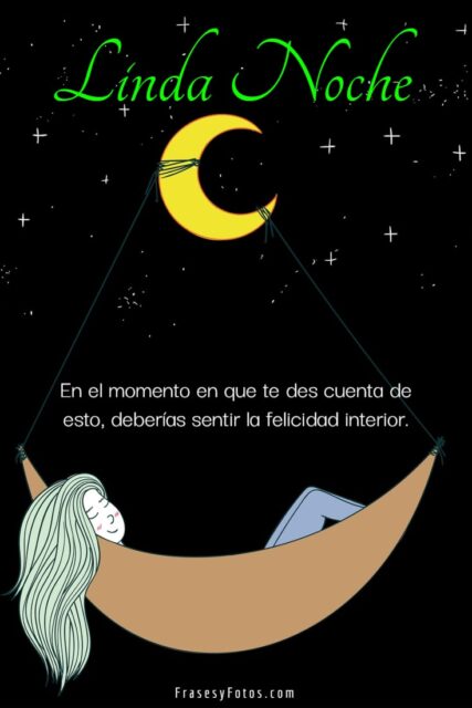 22 Linda noche Frases de buenas noches positivas imagenes de cielo y luna 22