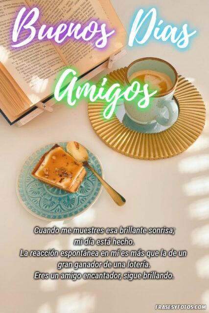 23 Saludos de Buenos Dias para nuestros Amigos Imagenes de Cafe desayuno 8