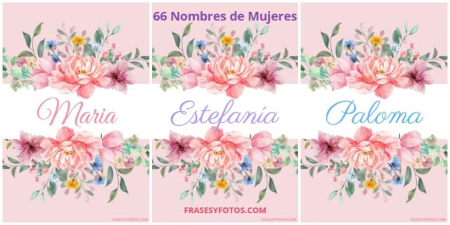 Fondos rosados con 66+ Nombres de Mujeres, flores bonitas