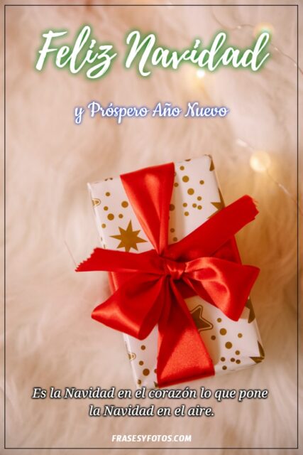 Fotos 35 REGALOS de Navidad imagenes Frases mensajes bonitos adornos navidenos 12