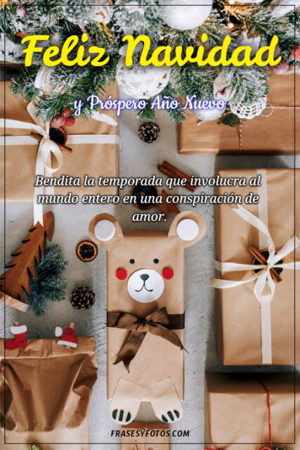 Fotos 35 REGALOS de Navidad imagenes Frases mensajes bonitos adornos navidenos 14