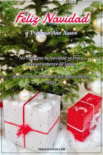 Fotos 35 REGALOS de Navidad imagenes Frases mensajes bonitos adornos navidenos 20