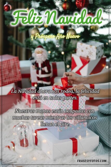 Fotos 35 REGALOS de Navidad imagenes Frases mensajes bonitos adornos navidenos 32