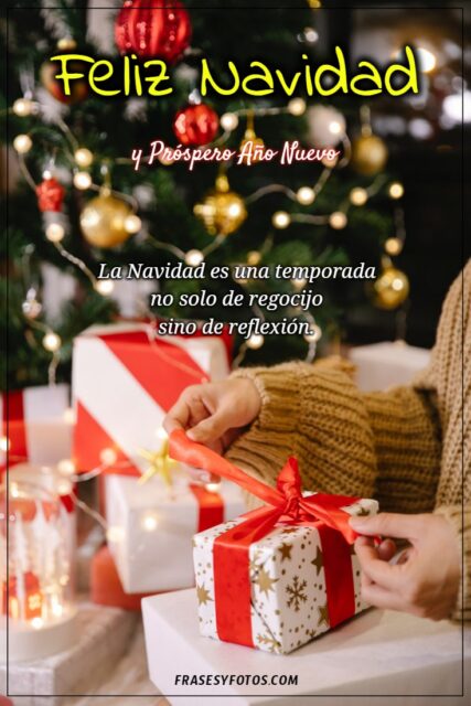 Fotos 35 REGALOS de Navidad imagenes Frases mensajes bonitos adornos navidenos 34