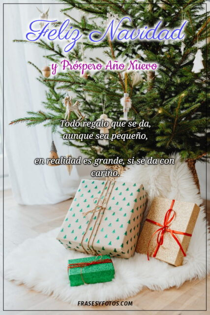 Fotos 35 REGALOS de Navidad imagenes Frases mensajes bonitos adornos navidenos 9