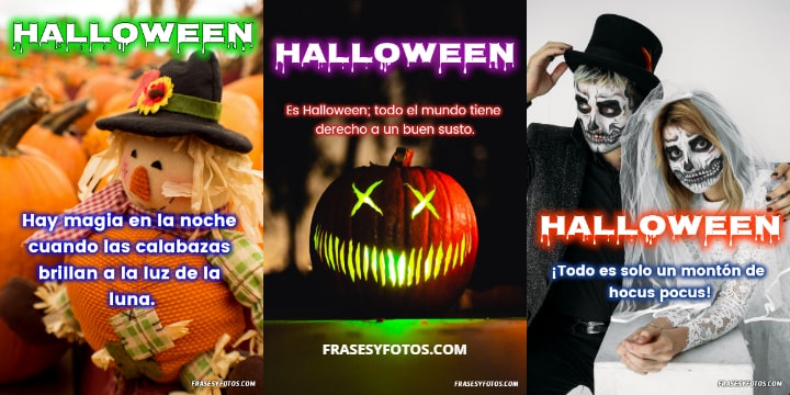 Halloween 25 imagenes disfraces boo magia dulces calabazas fiesta 31 octubre Frases