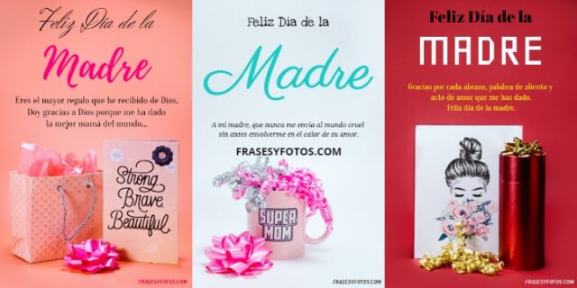 Día de la Madre 75+ imágenes con tarjetas y adornos variados