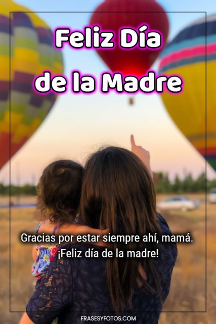 Mensajes bonitos de feliz día de la madre, imágenes de agradecimiento.